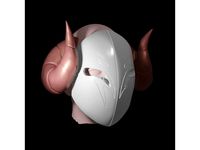 Kindred Spirit Blossom - Ergonomic Mask and Horns by MGV3Dthings
