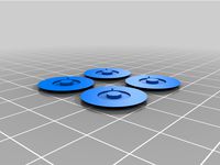 Foot pads MACBOOK PRO 1502 x4 by docesetenta3d