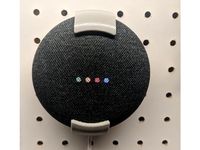 Google Home Mini Pegboard Mount by VBasicGeek