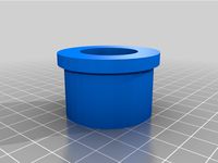 Umbrella Stand Adapter - 50 mm to 40 mm reduction piece // Adapter für Schirmständer, Verjüngung von 50mm auf 40mm by matthiaskranz