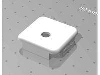 Flat No Lens camera cover for Articulating Raspberry Pi Camera Mount by sneaks by ethereal_sky
