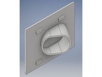 Toilet Bowl Floor Bolt Cover by phoenixfire425