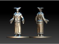28mm Cultist Summoner Miniature for DnD pathfinder warhammer tabletop games rpg by arcaneoctopuslab