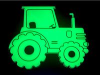 Glow in the dark tractor for boys by diedder