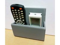 Wall Mount Remote Holder by AzzzTech