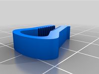 Ender 3 Glass Bed Clip by jpwhips