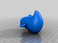 Chubby Ghost Ornament by rinyrinri