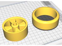 wheel with 10.5 mm hole by iorebos