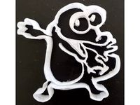 Cookie cutter- Schnappi das kleine Krokodil by gasparnori