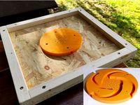 Bee Escape (Compact Spiral Design) by guppyk