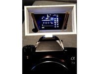 sony A7 series selfie vlogging screen mirror (A7, A7II, A7III) by SevenCornersWorkshop