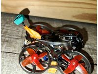 Mobula 7 VTX Antenna Mount/Fin by GuiliFPV