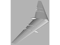 YB-49 and RB-49 by onintothevalleyofdeathroadthe600