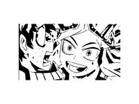 Mei Hatsume stencil by Longquang