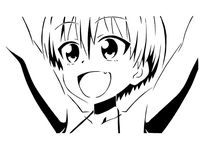 Hana Uzaki stencil 2 by Longquang