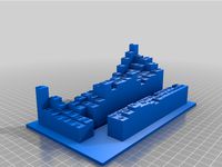 Periodic Table showing electronegativity by Persson_jr