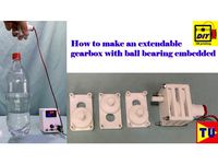 extendable gearbox with ball bearing embedded by zhwang168