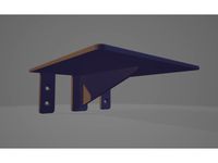 Small Shelf for Stuff 110x110mm by Zuzumuzu