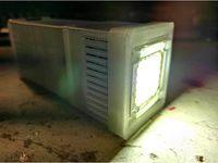 20W flashlight! Cheap, Small, Handheld and Fan Cooled! by Sipsik