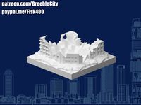 GreebleCity: small crater by Fisk400