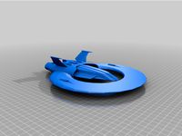 Alien Ring Attack Fighter by MazzTer