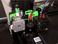 X-axis Stop Bracket for Ender 3 Motor Dampening with EZABL by mattpfeffer