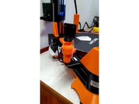 Pi Cam Ball joint mount for Kossel or 2020 frame printer by Gnattycole