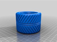 Wheel and Tyre combo for Mini E-Revo 1/16 Merv by stremblay666