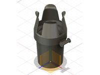 RAM Cup holder with Gatorade with Trash bag holder by mupshot
