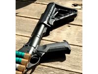 M870 M4 stock grip adapter for AEG by SeBas_Hek