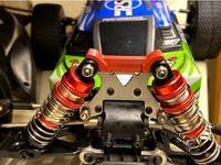 WLToys 144001 shock tower brace with shock guards by da_syggy