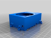 Raspberry 4 case with 60x60 fan mount by danym21