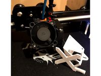 Micro Swiss Fan Shroud Creality by Fordari