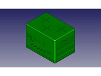 Raspberry Pi 4 Deep Case by cdoebler