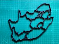 South Africa Map by rosskellyza