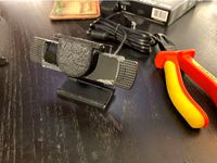 Privacy cover for Trust Vero GXT 1160 Webcam by Schwerbelastung