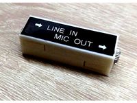 In-line 3.5mm audio attenuator / pad enclosure by battlecoder