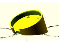 IKEA Ledberg LED light round holder 30 & 45 degree by 6brueder