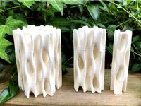 Gyroid Studies (Columns) by DaveMakesStuff