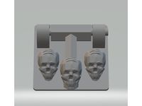 FHW: The Three wisemen door knocker by thefreeheathen