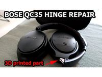 Bose QuietComfort 35 (QC35 I & II) Replacement Hinge by ZeroKnowledgeYT