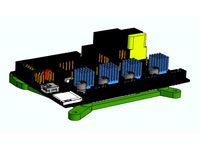 Mount adapter SKR mini E3 / MKS Robin E3 / FYSETC Cheetah instead of Lerdge-X by trengtor