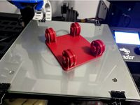 Base for Fully printable easy spool holder by TTalkington