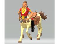 Centaur Female Plains Leather by sleyvas