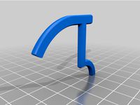 Printable Pegboard Hook 4mm by akira_tech