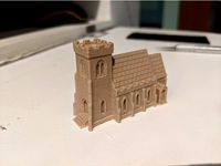 Wee Burgh Village Church 01 by Whystler