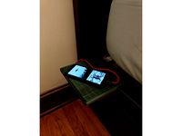 IKEA Malm Bedframe Shelf by tophattwaffle