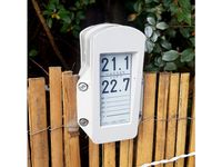 e-Ink display / thermometer outdoor logger housing by fauldrache
