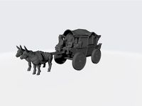 Nomad Inspired Wagon Cart. by Zenmaster_Maker