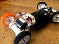 Rubberband Rear Suspension for Rockracer's Open Z V5 Drift Chassis by Under_Engineered